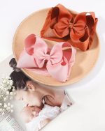 doboi 20pcs Baby Girl Bows Baby Headbands 6Inches Hair Accessories Infant Newborn Toddler Baby Bows and Nylon Headbands Big Bows for Baby Girls - Image 5